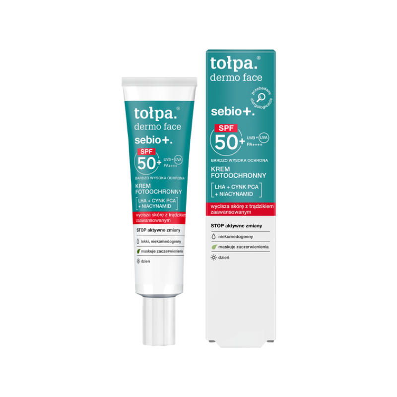 TOLPA DERMO FACE SEBIO CREME PHOTO PROTECTRICE SPF 50 40ML 1 tolpa dermo face sebio creme photo protectrice spf ml