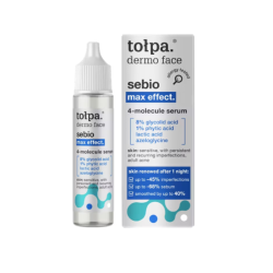 TOLPA SEBIO MAX EFFECT SERUM 4 MOLECULES 20ML 2 tolpa sebio max effect serum molecules ml