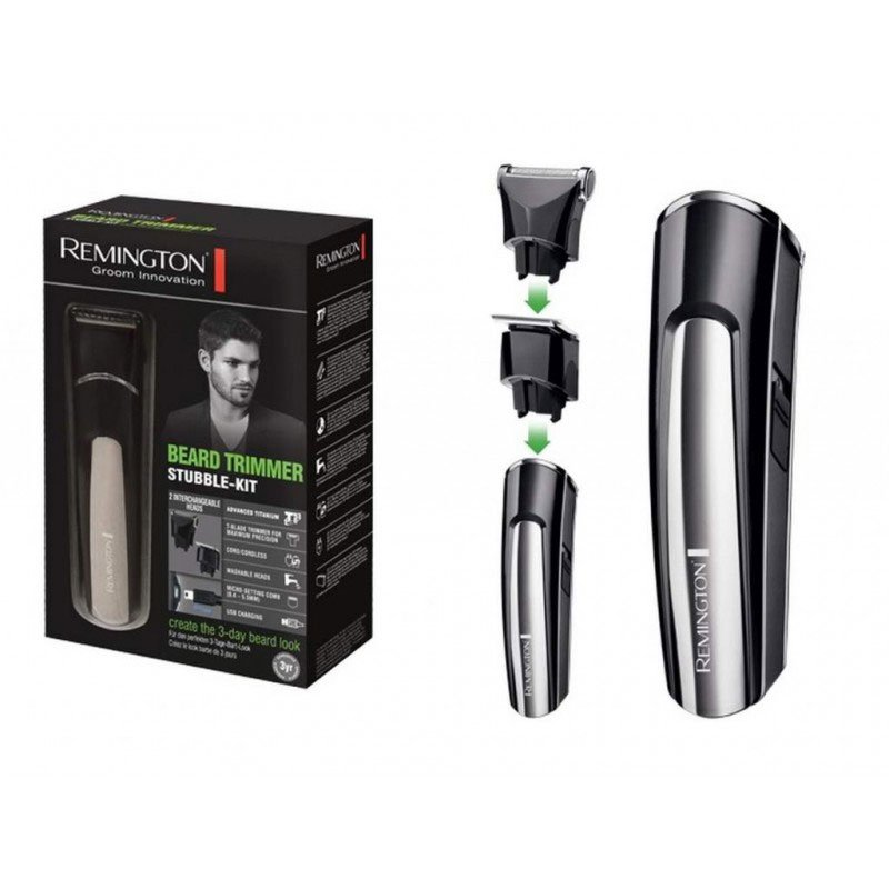 Tondeuse à Barbe 2en1 REMINGTON MB4110 - Noir 1 tondeuse barbe en remington mb noir