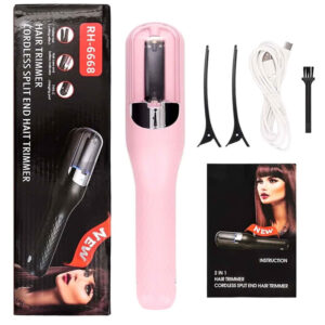 tondeuse a cheveux sans fil pour pointes fourchues noir a