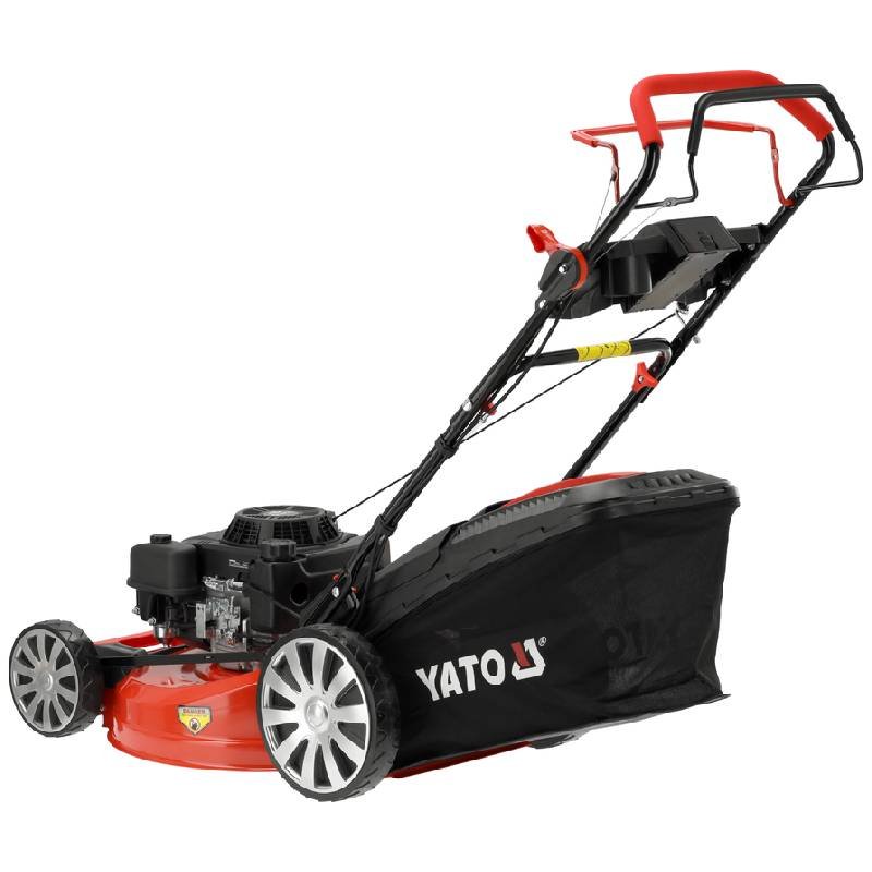 Tondeuse à Gazon YATO à Essence Autotractée 56cm 224cm³ 5 tondeuse a gazon yato a essence autotractee cm cm i