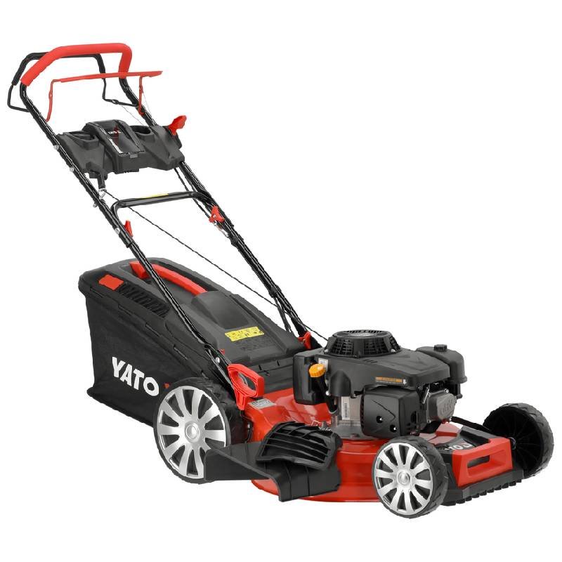 Tondeuse à Gazon YATO à Essence Autotractée 56cm 224cm³ 3 tondeuse a gazon yato a essence autotractee cm cm k