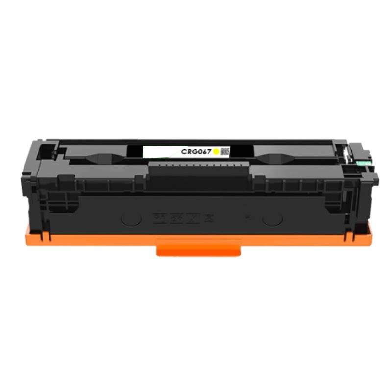 Toner adaptable compatible CANON avec puce 067 - Jaune 1 toner adaptable compatible canon avec puce jaune
