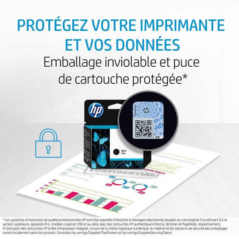 Cartouche Original Jet D'encre HP 925 - Cyan 5 toner hp originale