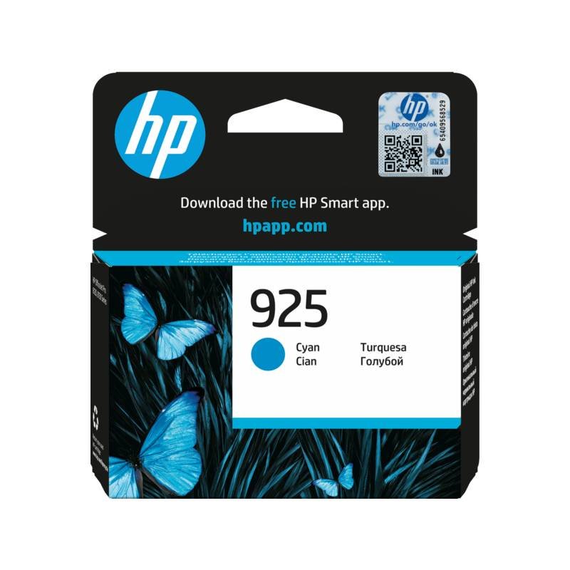 Cartouche Original Jet D'encre HP 925 - Cyan 1 toner hp originale