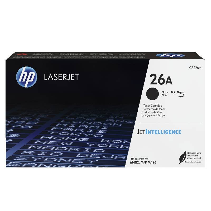 Toner LaserJet HP 26A authentique - noir 1 toner hp laserjet a