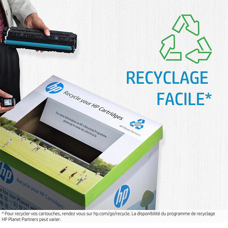 Toner Original LaserJet Authentique HP 85A Noir (CE285A) 2 toner hp original a noir cea