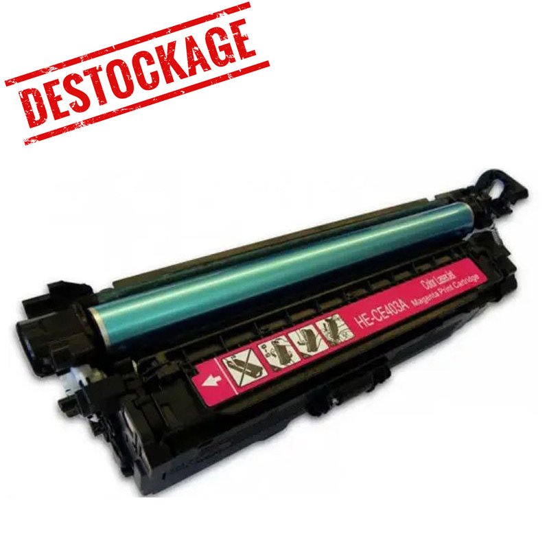 Toner Laser Adaptable Compatible HP 507A CE403A/CE253A - Magenta 1 toner laser adaptable compatible hp a cea cea magenta