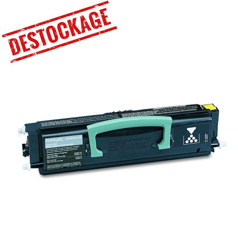 Toner Laser Adaptable Compatible LEXMARK - Noir 1 toner laser adaptable lexmark xag noir