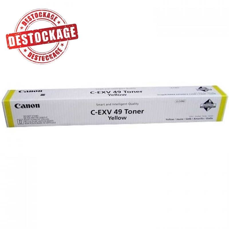 Toner D'origine CANON C-EXV 49 Jaune 1 toner laser canon c exv jaune d