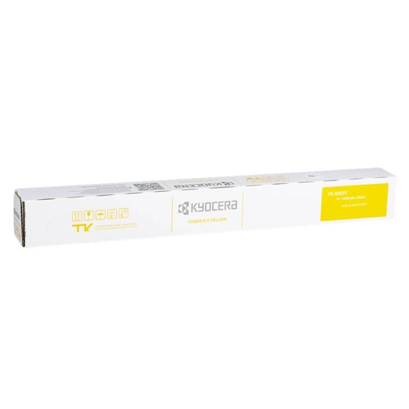 Toner Laser d'origine KYOCERA TK-8365Y JAUNE 1 toner laser d origine kyocera tk y jaune