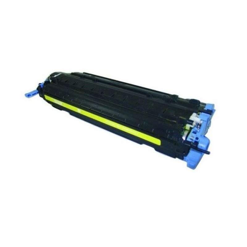 Toner LaserJet Adaptable Compatible HP 124A - Jaune (Q6002AA) 1 toner laserjet adaptable compatible hp a jaune qaa