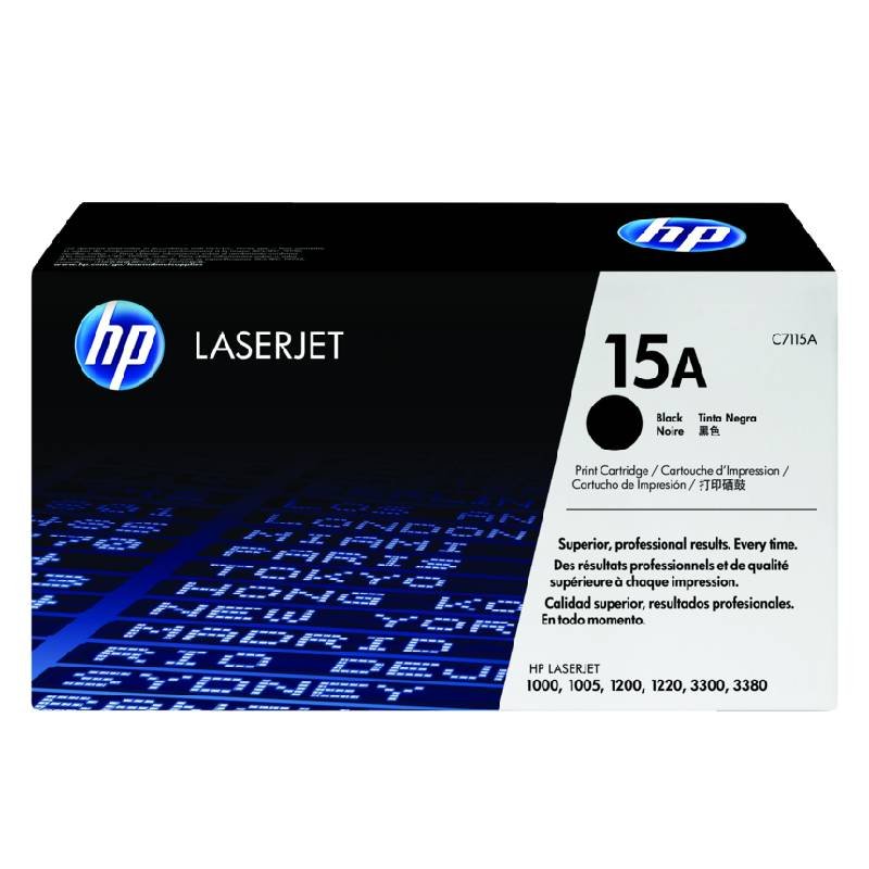 Toner LaserJet Original HP 15A - Noir (C7115A) 2 toner laserjet hp a noir