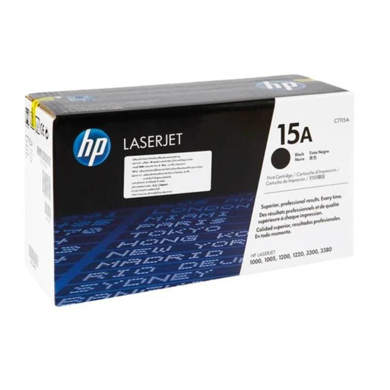 Toner LaserJet Original HP 15A - Noir (C7115A) 4 toner laserjet hp a noir