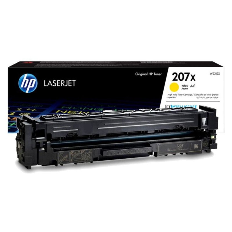Toner Laser ORIGINAL HP 207X À Haute Capacité - Jaune (W2212X) 1 toner laserjet original hp x haute capacit jaune