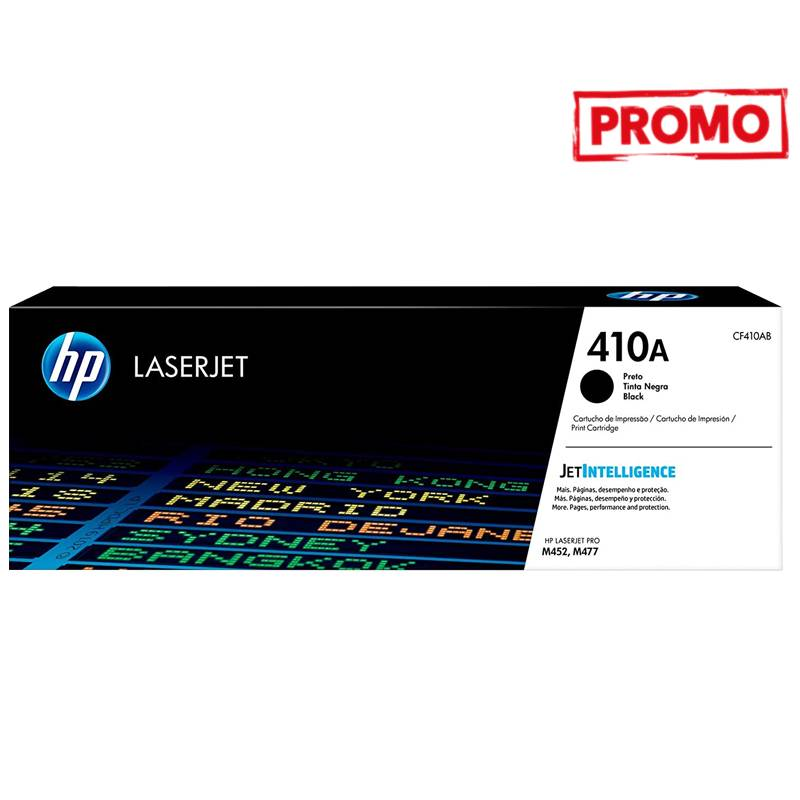 Toner LaserJet Original HP 410A - Noir (CF410A) 1 toner original hp laserjet authentique a noir cfa l