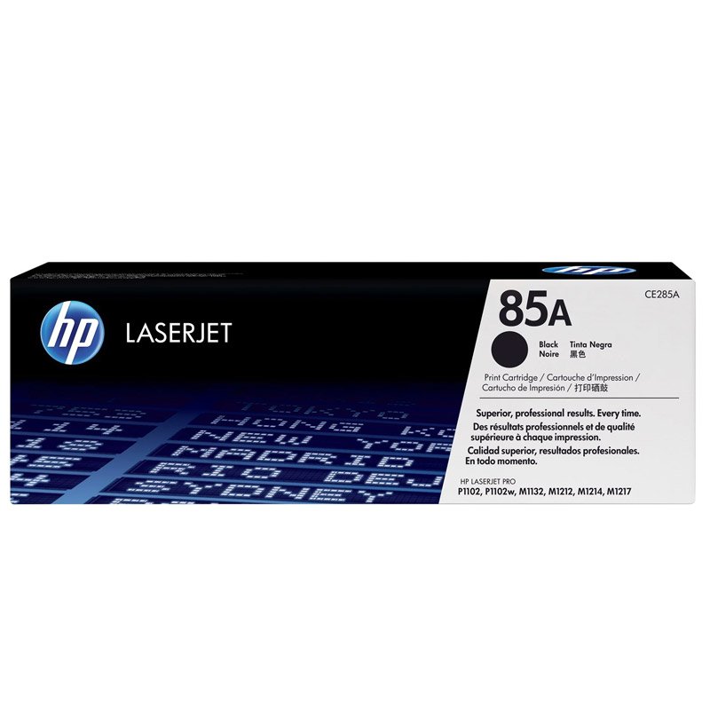 Toner Original LaserJet Authentique HP 85A Noir (CE285A) 1 toner original laserjet authentique hp a noir cea
