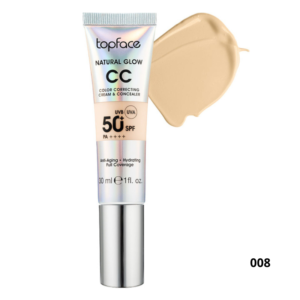 topface natural glow cc fond de teint et anti cernes spf ml