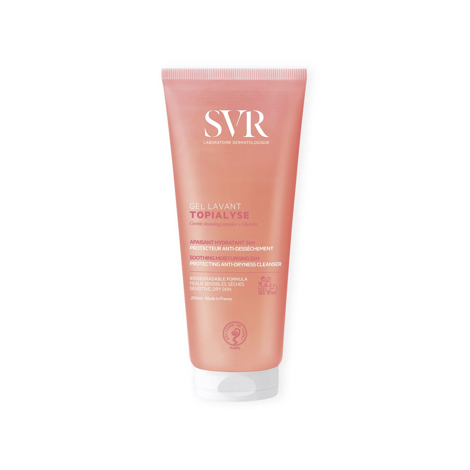SVR TOPIALYSE GEL LAVANT 200ML 1 topialyse gel lavant ml