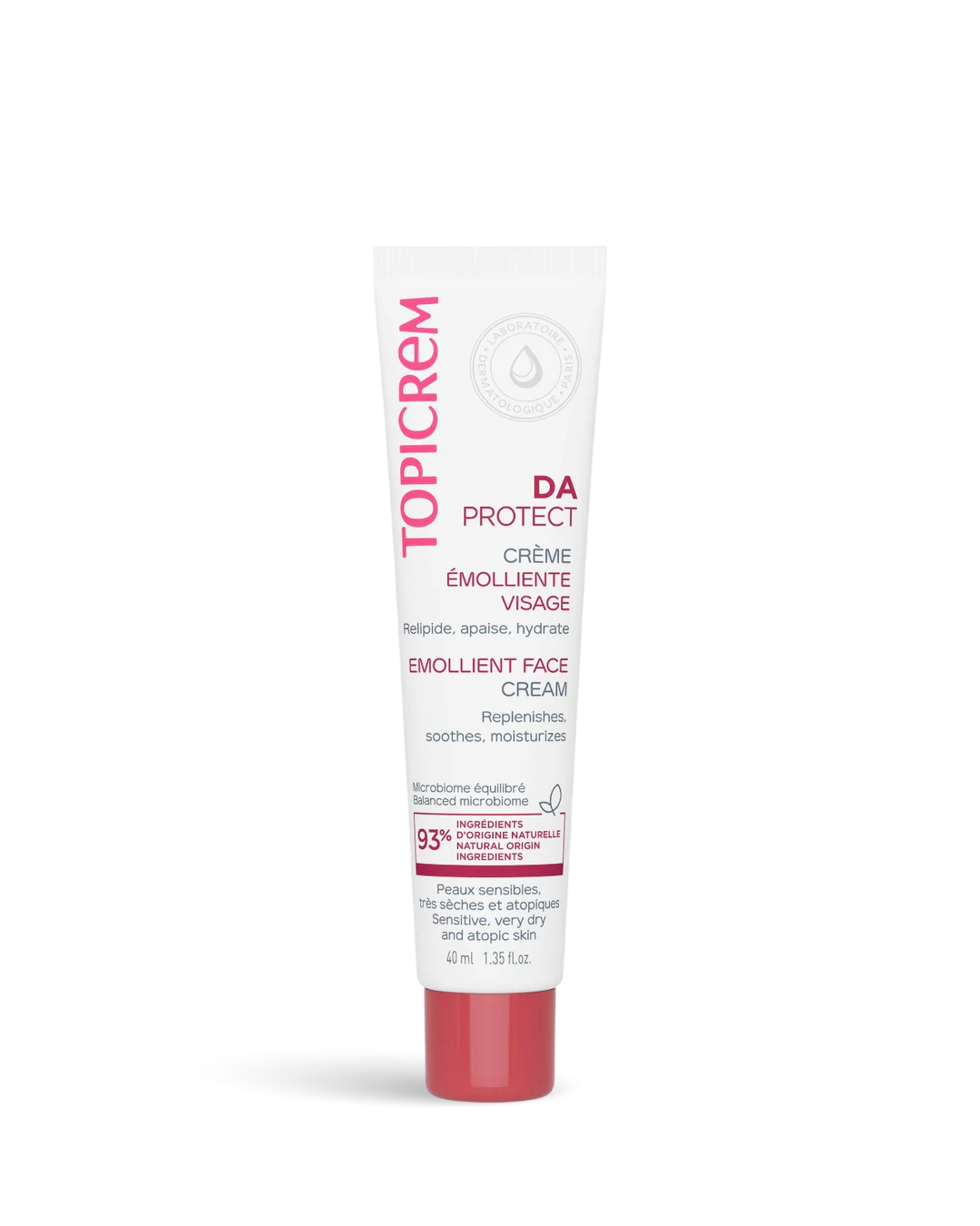 TOPICREM DA PROTECT CREME EMOLLIENTE VISAGE 40ML 1 topicrem da protect creme emolliente visage ml