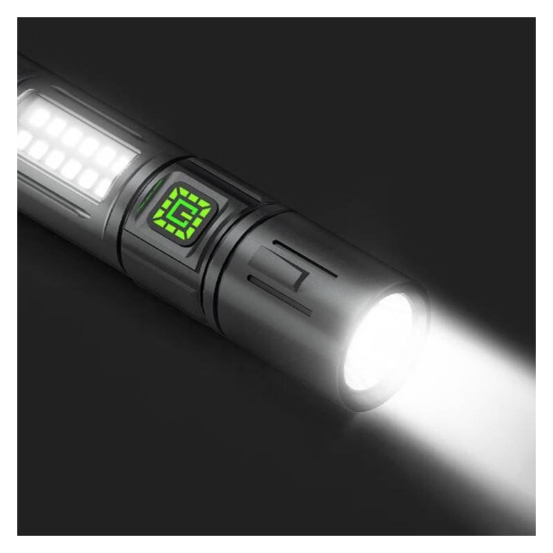 Torche Ultra Puissante Rechargeable Avec Zoom 2 torche