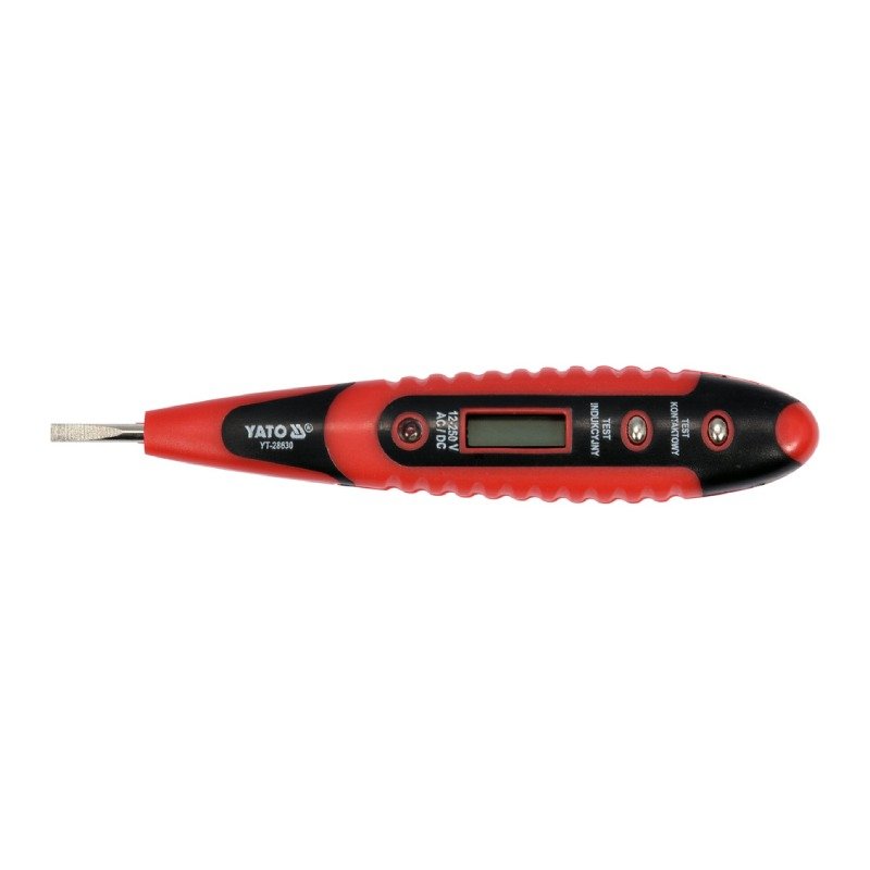 Tournevis De Test YATO Digital 12-220 V 1 tournevis detest yato digital v