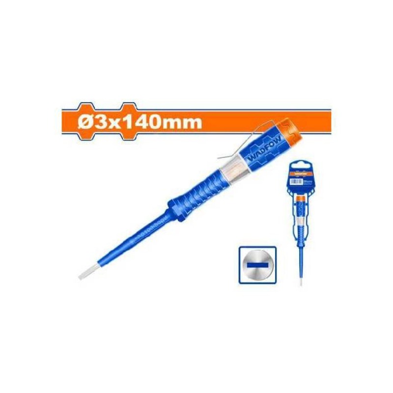 Tournevis De teste WADFOW WTP2901 3 X 140mm 2 tournevis de teste wadfow wtp x mm