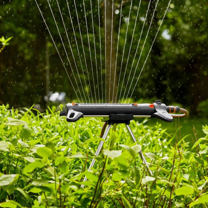 Trépied pour Arroseur ( 2075-20 ) - GARDENA 4 tr pied pour arroseur gardena