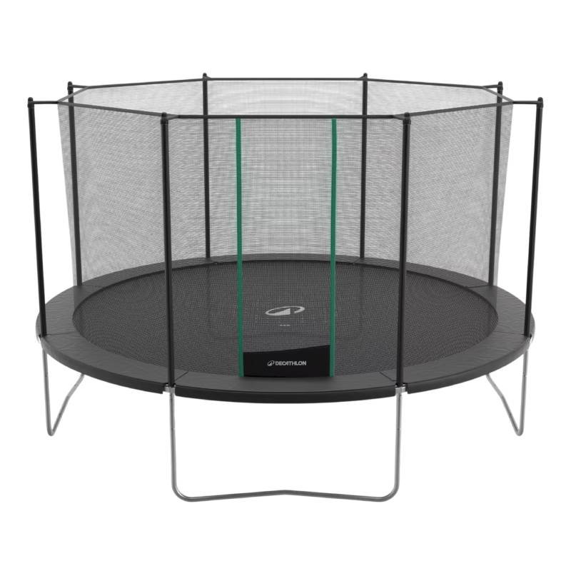 Trampoline 420 DOMYOS avec filet de protection - Noir 1 trampoline domyos avec filet de protection noir