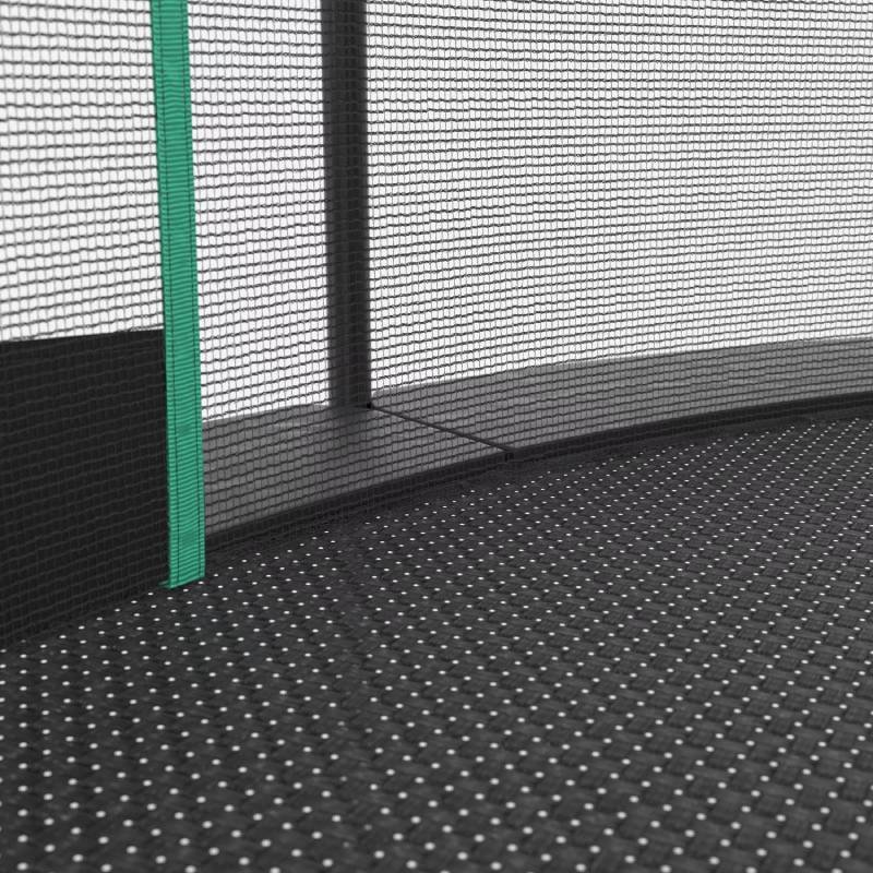 Trampoline 420 DOMYOS avec filet de protection - Noir 3 trampoline domyos avec filet de protection noir