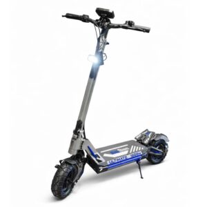 trottinette electrique ecoxtrem m tank bleu