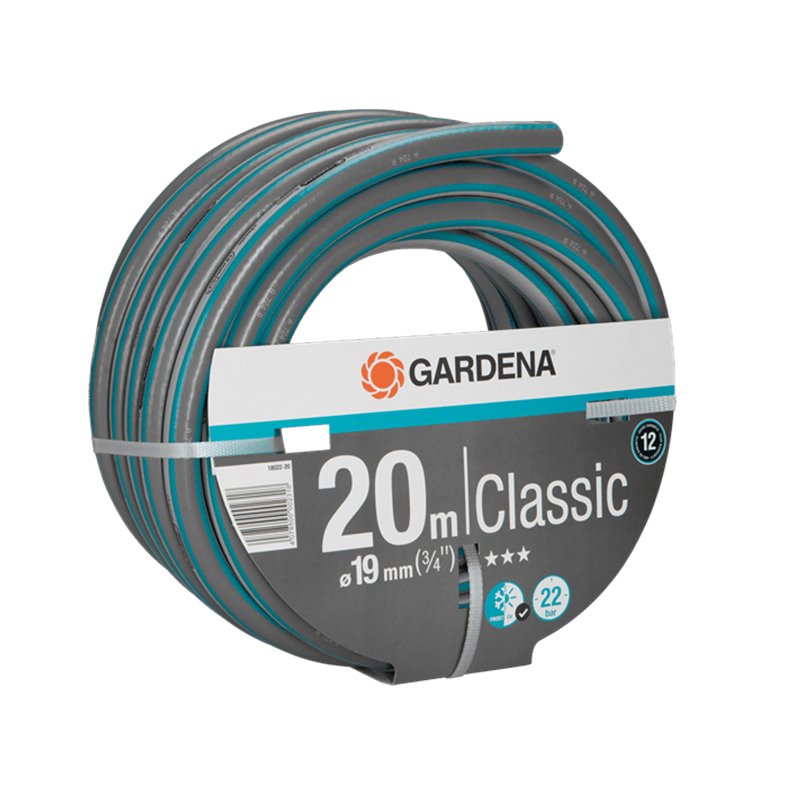 Tuyau Classic GARDENA 19MM/20M 1 tuyau classic gardena mm m