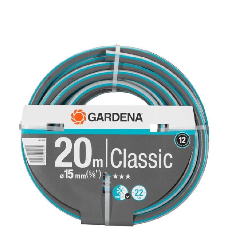 Tuyau d'arrosage GARDENA Classic 15 mm/20 M - 18013-26 1 tuyau d arrosage gardena classic mm m