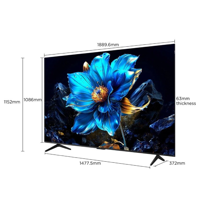TV TCL 85'' Smart P7K QLED UHD 4K 7 tv tcl smart pk qled uhd k