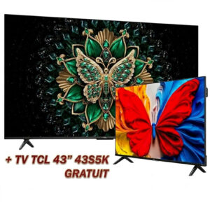 tv tcl ck k uhd smart tv mini led noir