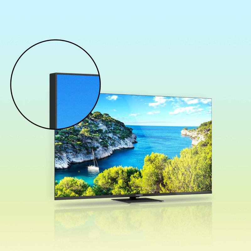 TV Thomson 43" 43UG5C14 4K UHD Side Feet Google Tv - Noir 2 tv thomson ugc k uhd side feet google tv noir