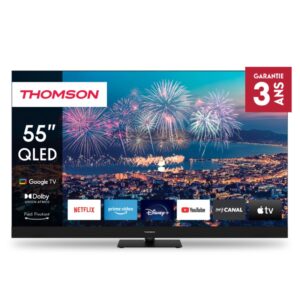tv thomson qgc google tv qled plus noir x