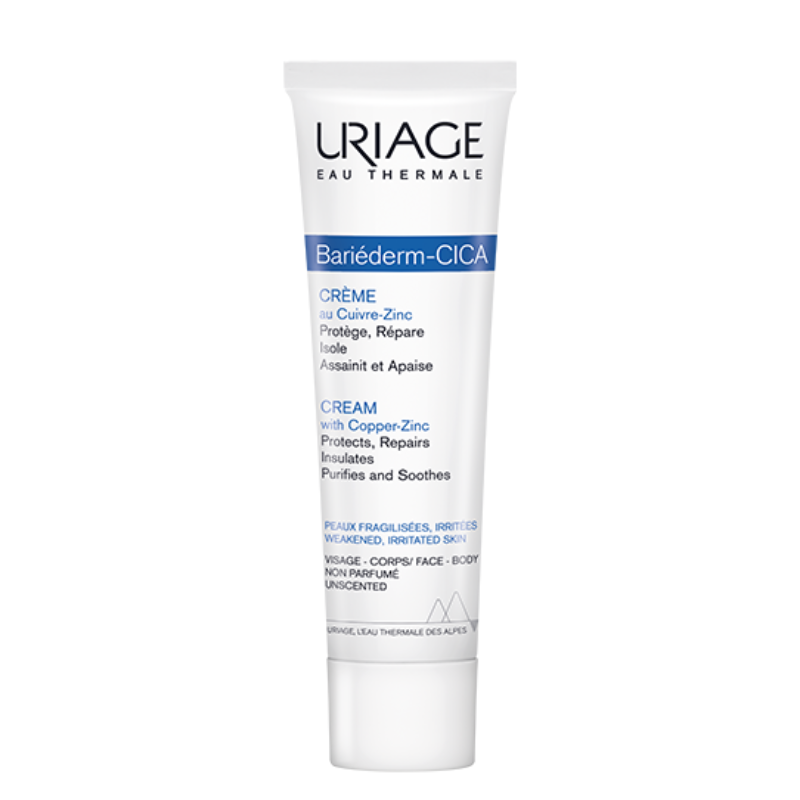 URIAGE BARIEDERM CICA CREME AU CUIVRE ZINC 100ML 1 uriage bariederm cica creme au cuivre zinc ml
