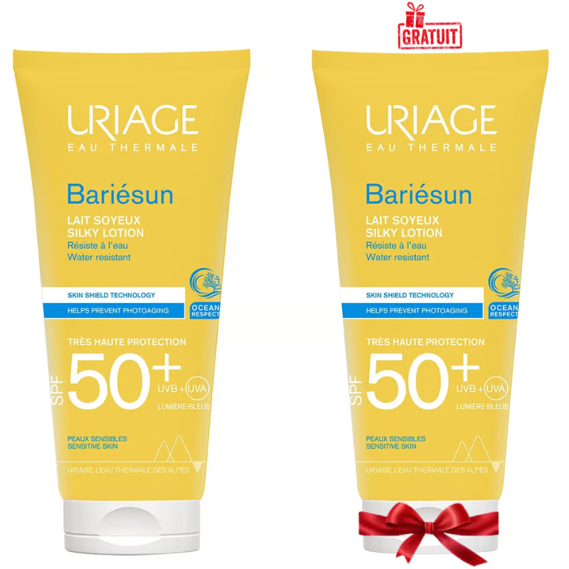 URIAGE BARIESUN LAIT SPF50+ 100ML+(LE 2 EME OFFERT) 1 uriage bariesun lait spf mlle eme offert