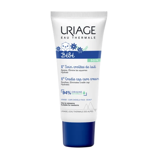 URIAGE BEBE 1ER SOIN CROUTES DE LAIT VISAGE ET CUIR CHEVELU 40ML 1 uriage bebe er soin croutes de lait visage et cuir chevelu ml