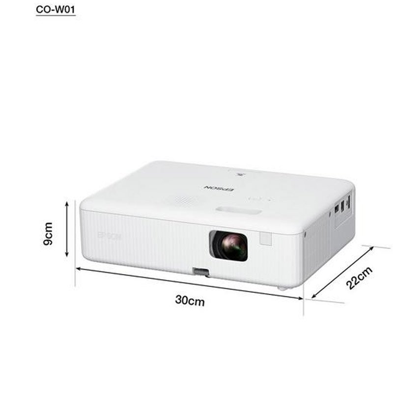 Vidéo Projecteur EPSON CO-W01 WXGA 3LCD Blanc 3 vha
