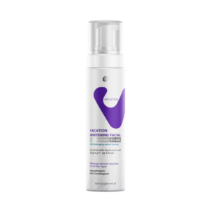 vacation mousse nettoyante visage blanchissante ml