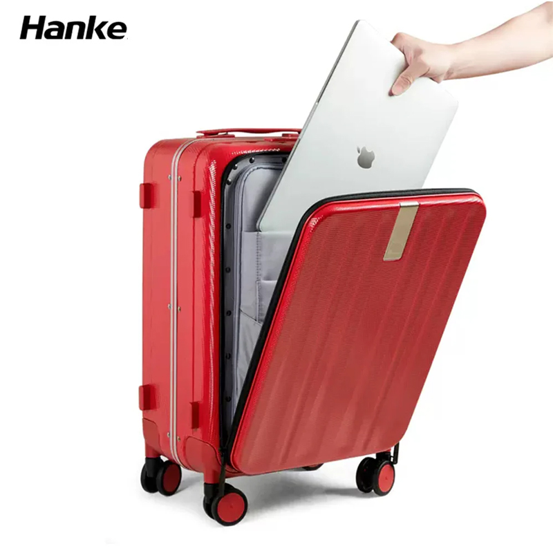Valise HANKE H9861 Polycarbonate 20" - Rouge 2 valise hanke h polycarbonate rouge
