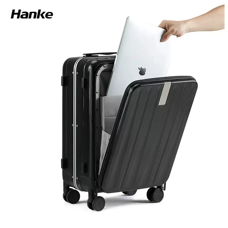 Valise HANKE H9861 Polycarbonate Moyenne 24" - Noir 2 valise hanke h polycarbonate moyenne noir