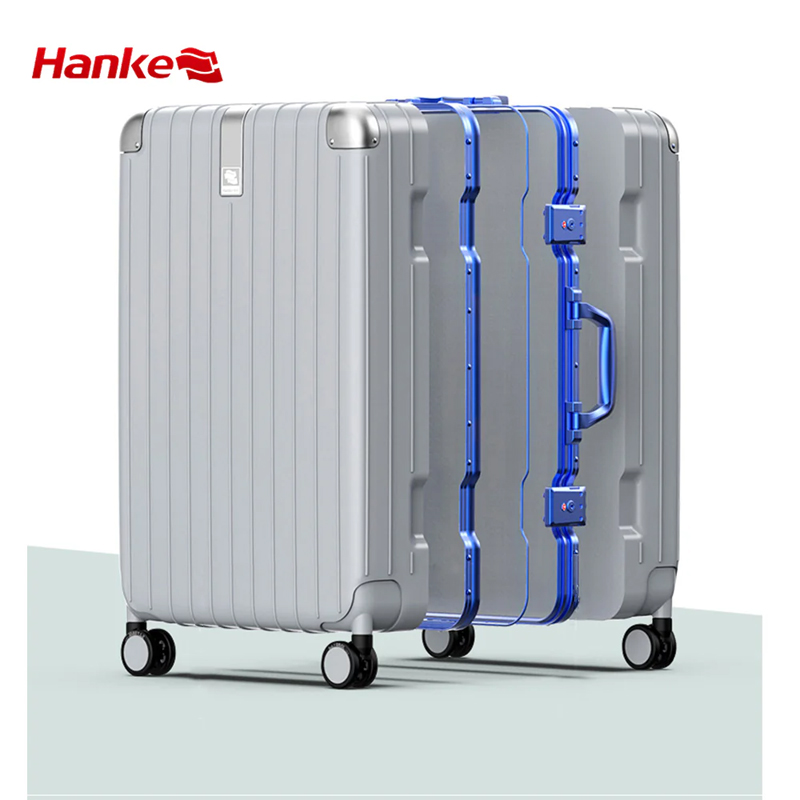 Valise HANKE H9866 Polycarbonate Moyenne 24" - Blanc 2 valise hanke h polycarbonate moyenne noir