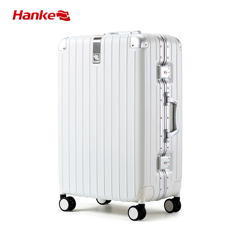 Valise HANKE H9866 Polycarbonate Moyenne 24" - Blanc 1 valise hanke h polycarbonate moyenne noir