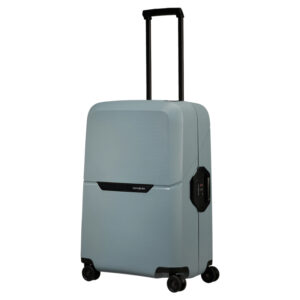 valise samsonite magnum eco spinner m bleu ice