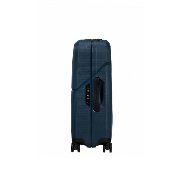 Valise SAMSONITE Magnum Eco Spinner M - Bleu Marine 4 valise samsonite magnum eco spinner m bleu marine