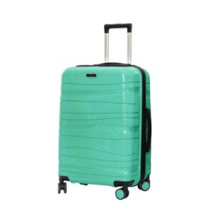 valise titou incassable polypropylene moyenne cm vert d eau mat