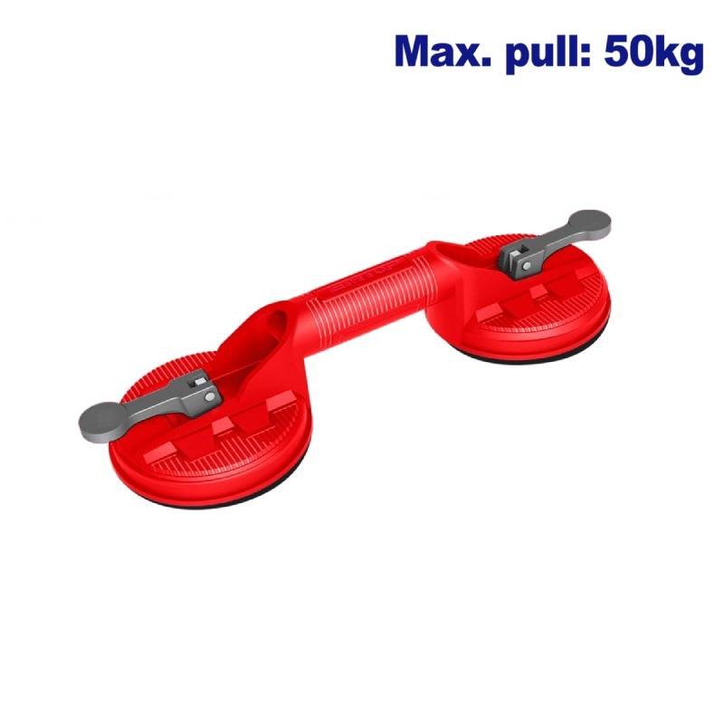 Ventouse EMTOP Double Têtes 50 kg pour Levage Facile 1 ventouse emtop double tetes kg emkrg t